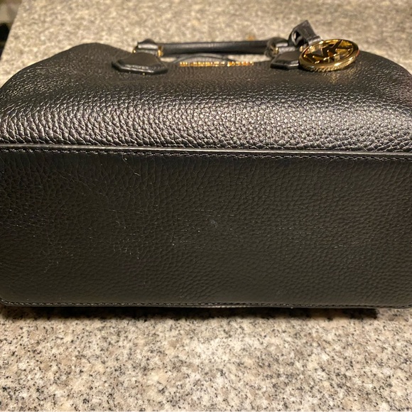 Camille Small Pebbled Leather Satchel - Picture 8 of 9